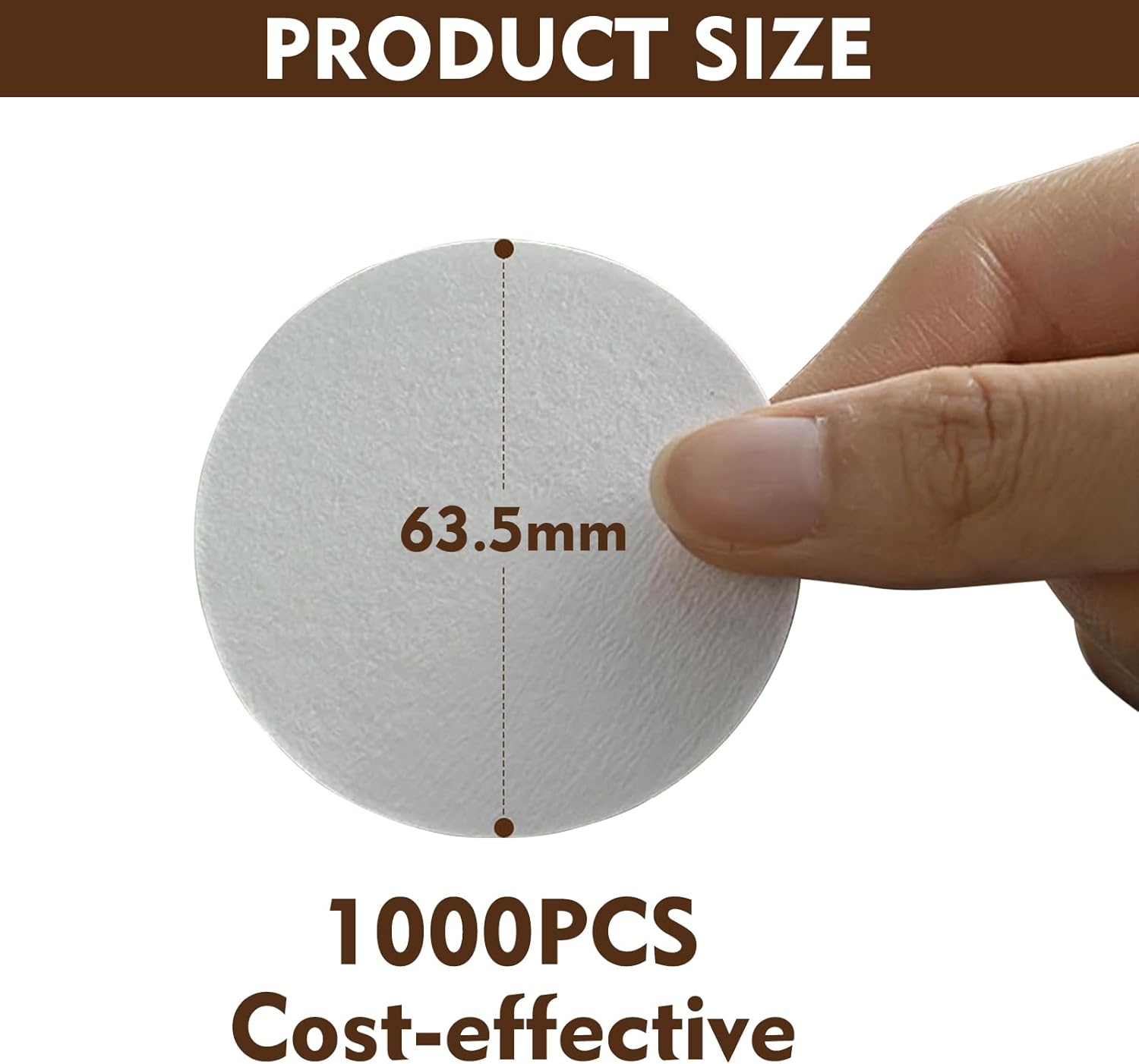 Round Coffee Filters, Compatib - огляд і ціна Coffee Equipment Wdt