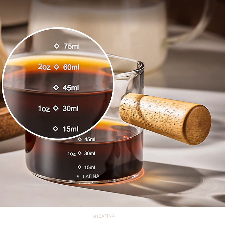 75ml Heat-resisting Glass Espr - огляд і ціна Espresso Shot Glass