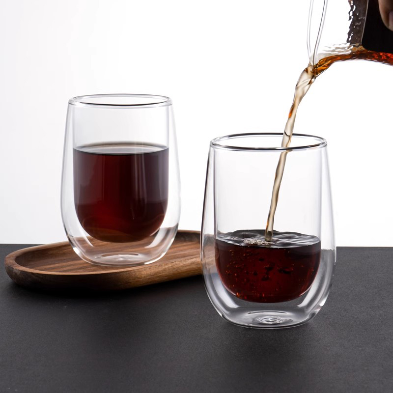 2/4pcs Double Wall Espresso Cu - огляд і ціна Espresso Shot Glass