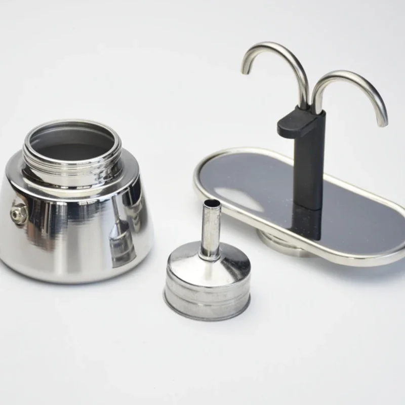 200ML Mini Moka Pot Double Tub - огляд і ціна Coffee Equipment Wdt