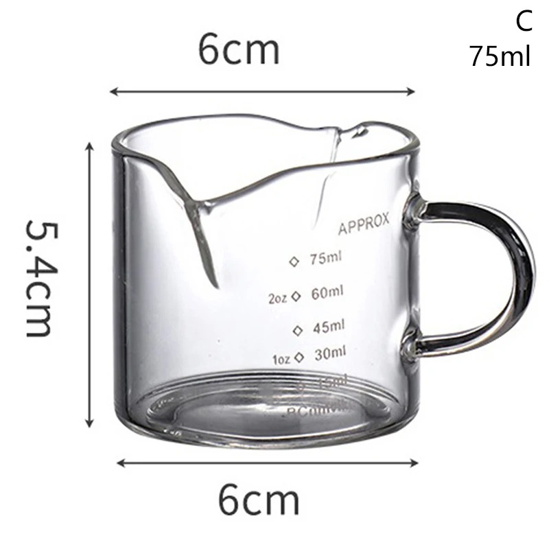 1/2pcs Espresso Cups 2.5oz Esp - огляд і ціна Espresso Shot Glass