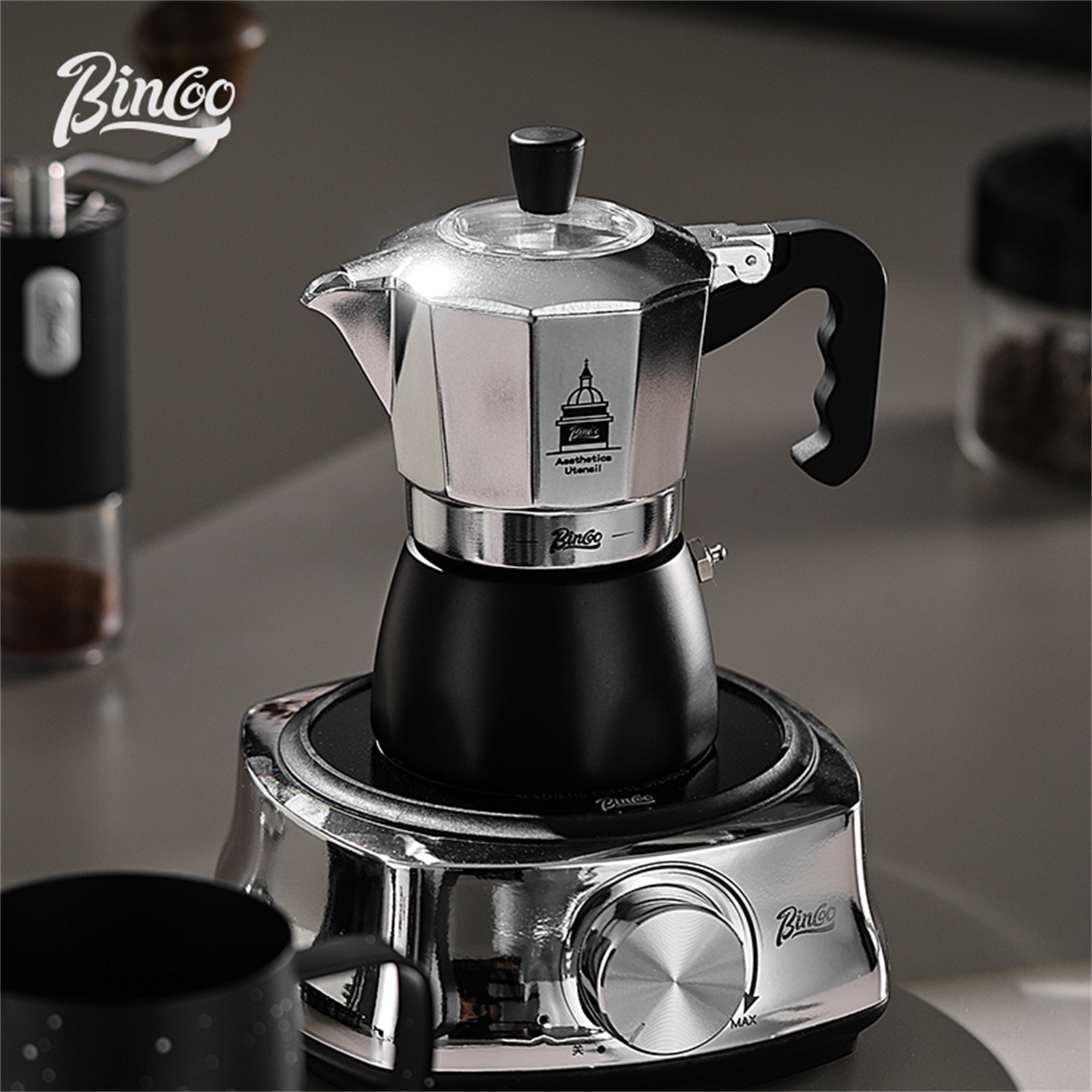 BINCOO Double Valve Moka Pot，E - огляд і ціна Coffee Equipment Wdt