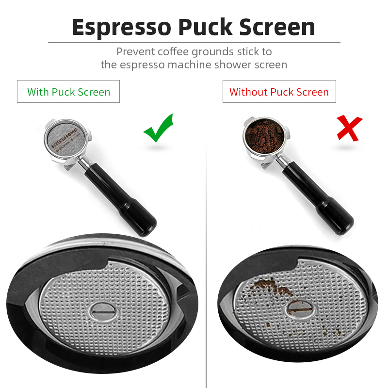 Coffee Puck Screen 51mm 53.5mm - огляд і ціна Coffee Equipment Wdt