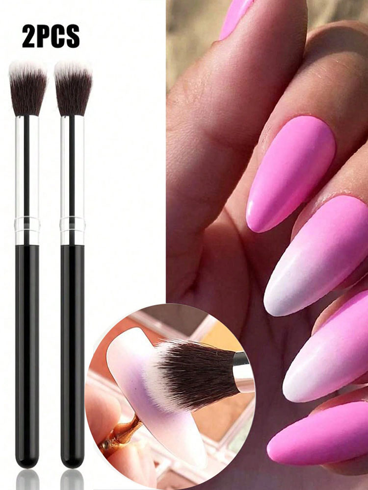 2Pcs/set Nail Art Gradient Blu - огляд і ціна Group Head Brush