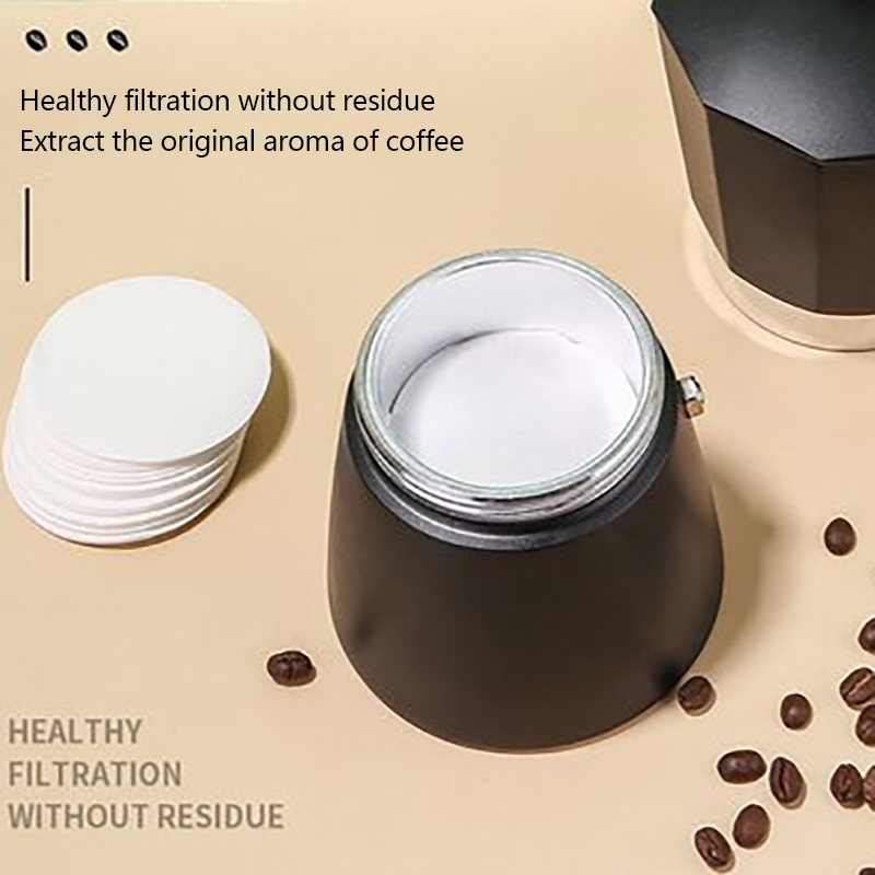 100Pcs Round Coffee Filter Pap - огляд і ціна Coffee Equipment Wdt