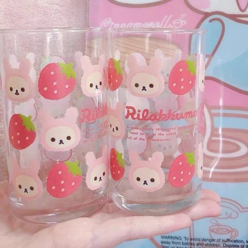Rilakkuma Glass Cup Cute Carto - огляд і ціна Espresso Shot Glass